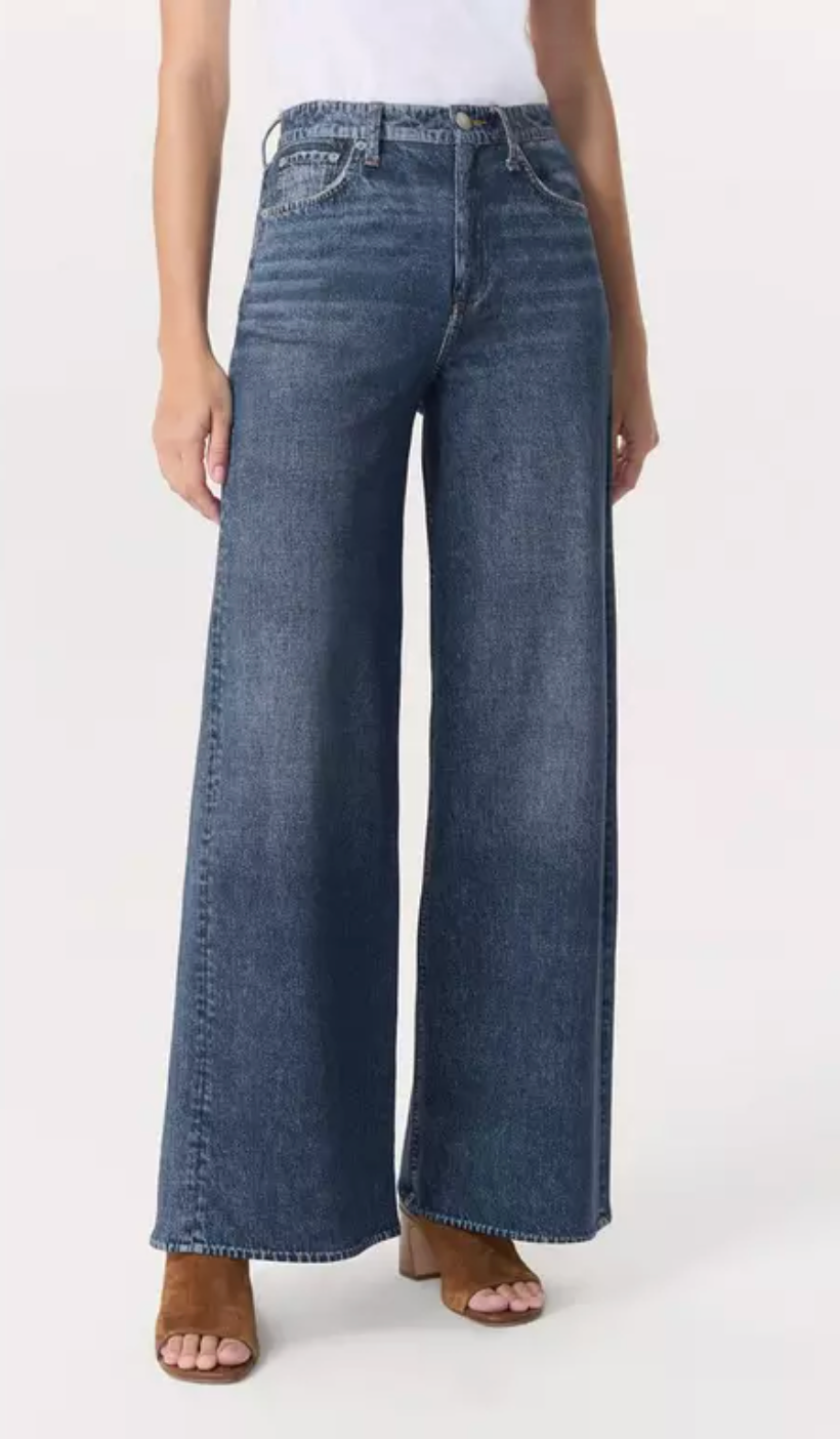 Rag and Bone Wide Leg Miramar Jeans size 28