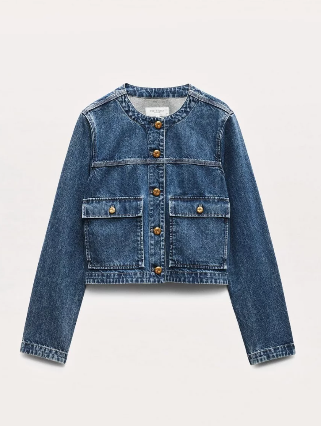 Rag and Bone Drew Denim Jacket in Adeline size XL
