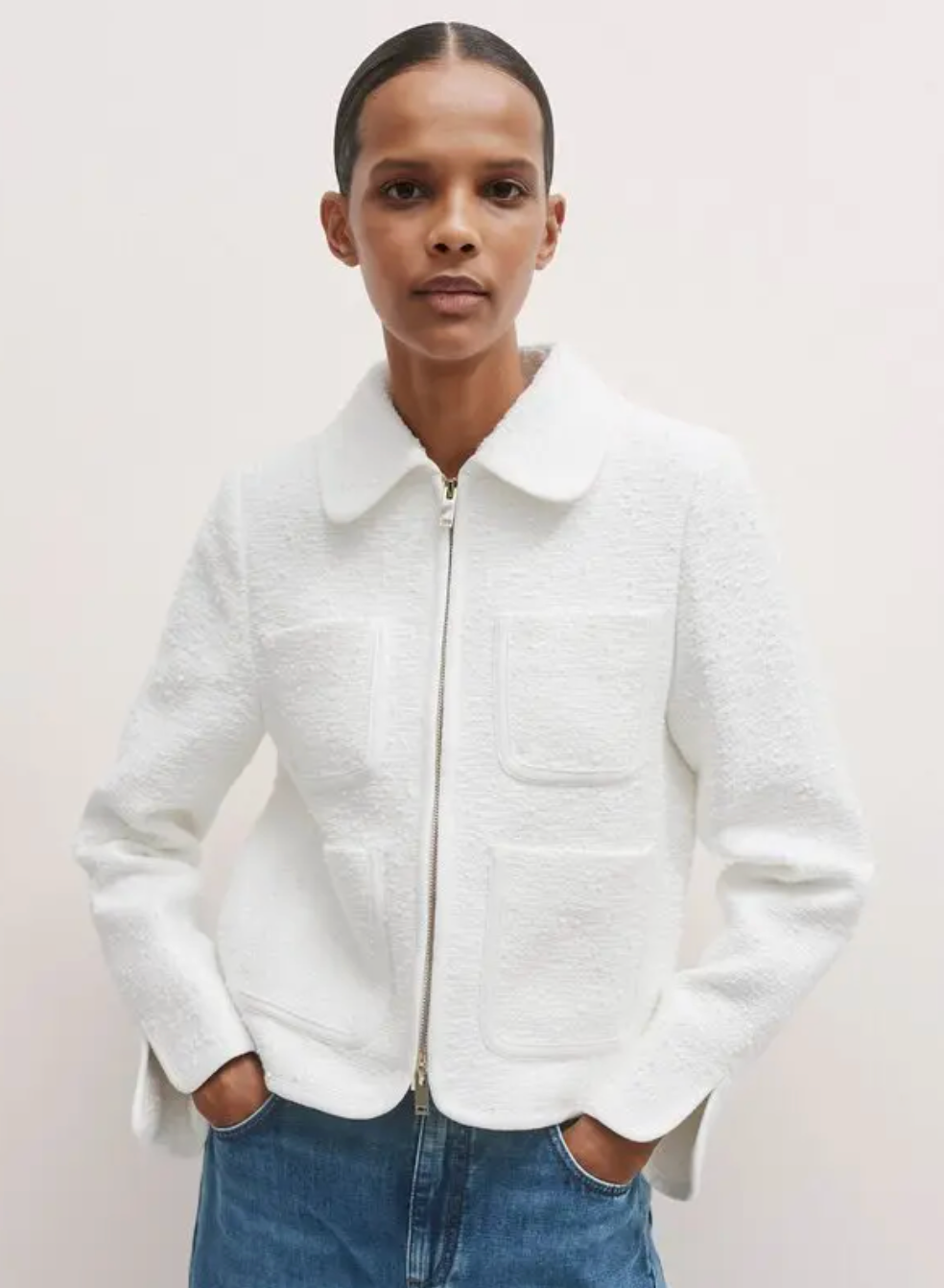 ME + EM The Textured Everyday Jacket size 8