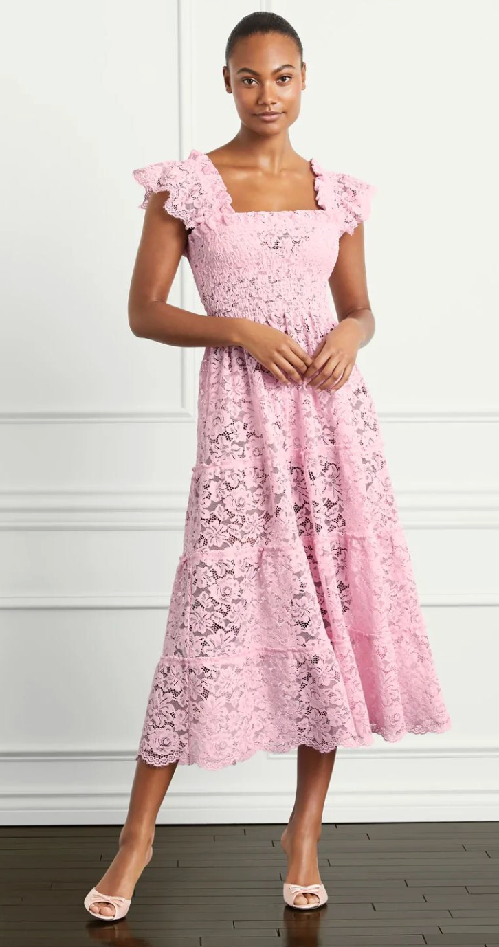 Hill House Collector's Edition Pink Lace Ellie Dress size XXL