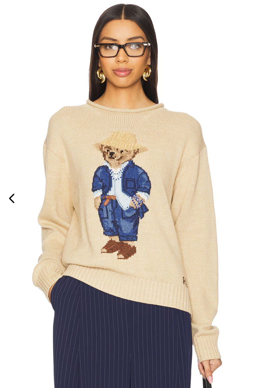 Polo Ralph Lauren Polo Bear Rollneck Jumper Sweater size XS