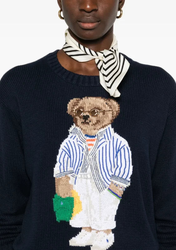 Polo Ralph Lauren Polo Bear Cotton Crewneck Sweater size XL