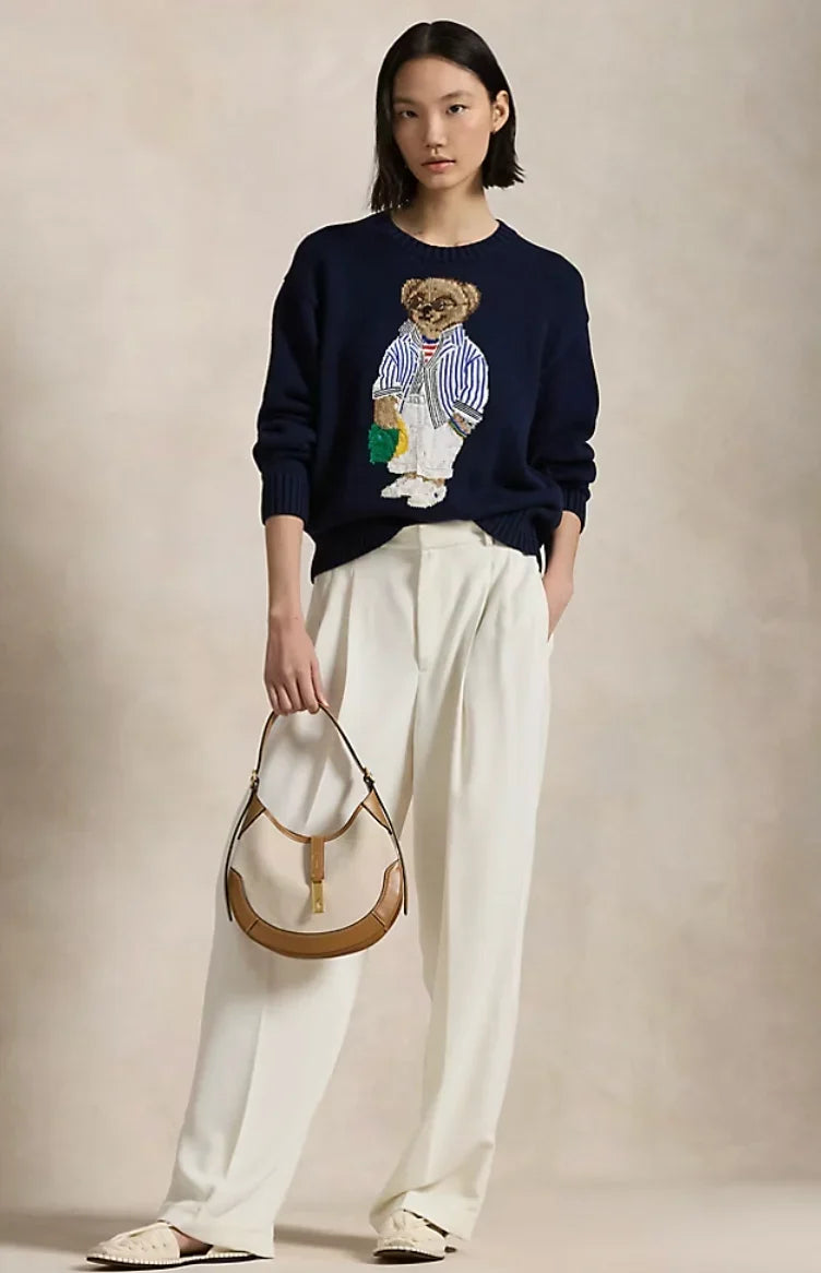 Polo Ralph Lauren Polo Bear Cotton Crewneck Sweater size L