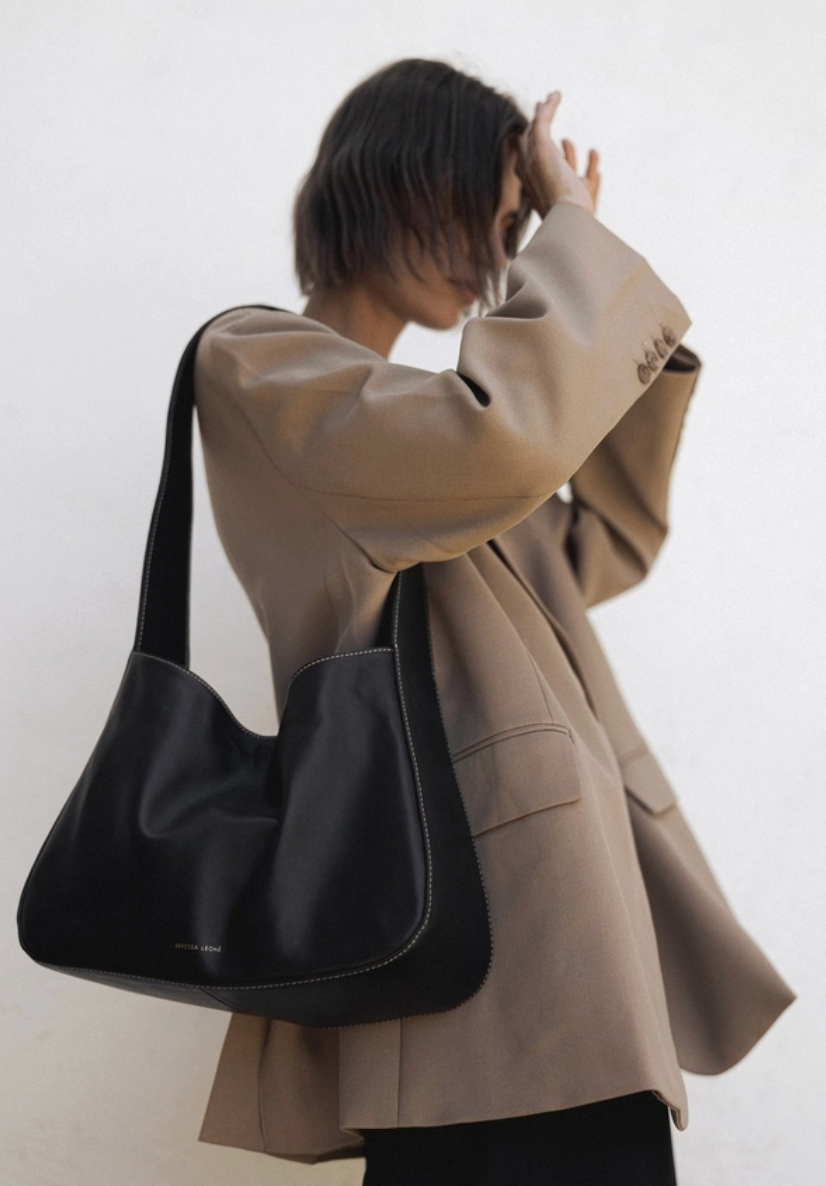 Janessa Leone Ayla Black Shoulder Bag