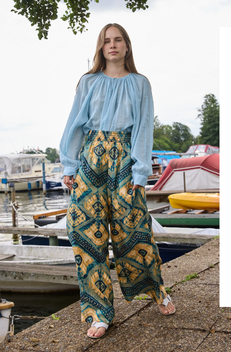 Ulla Johnson Clemence Pants with Nadya Top Silk size 0 / 2