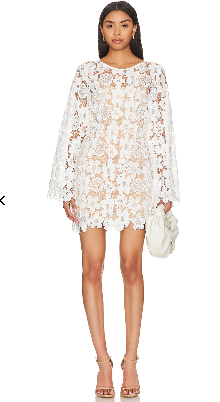 Rumer Remi Long Sleeve Mini Dress size M