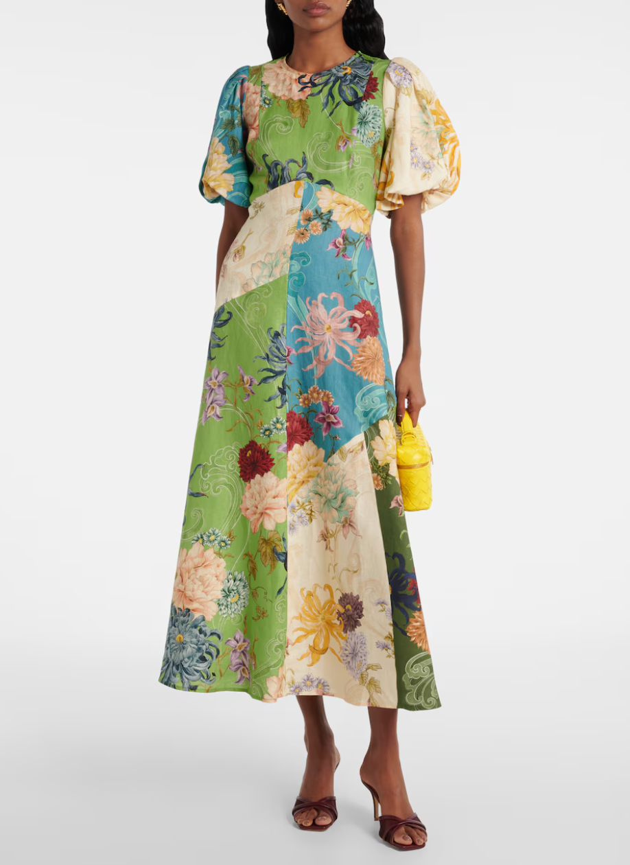 Alemais Avery Spliced Midi Dress size 10