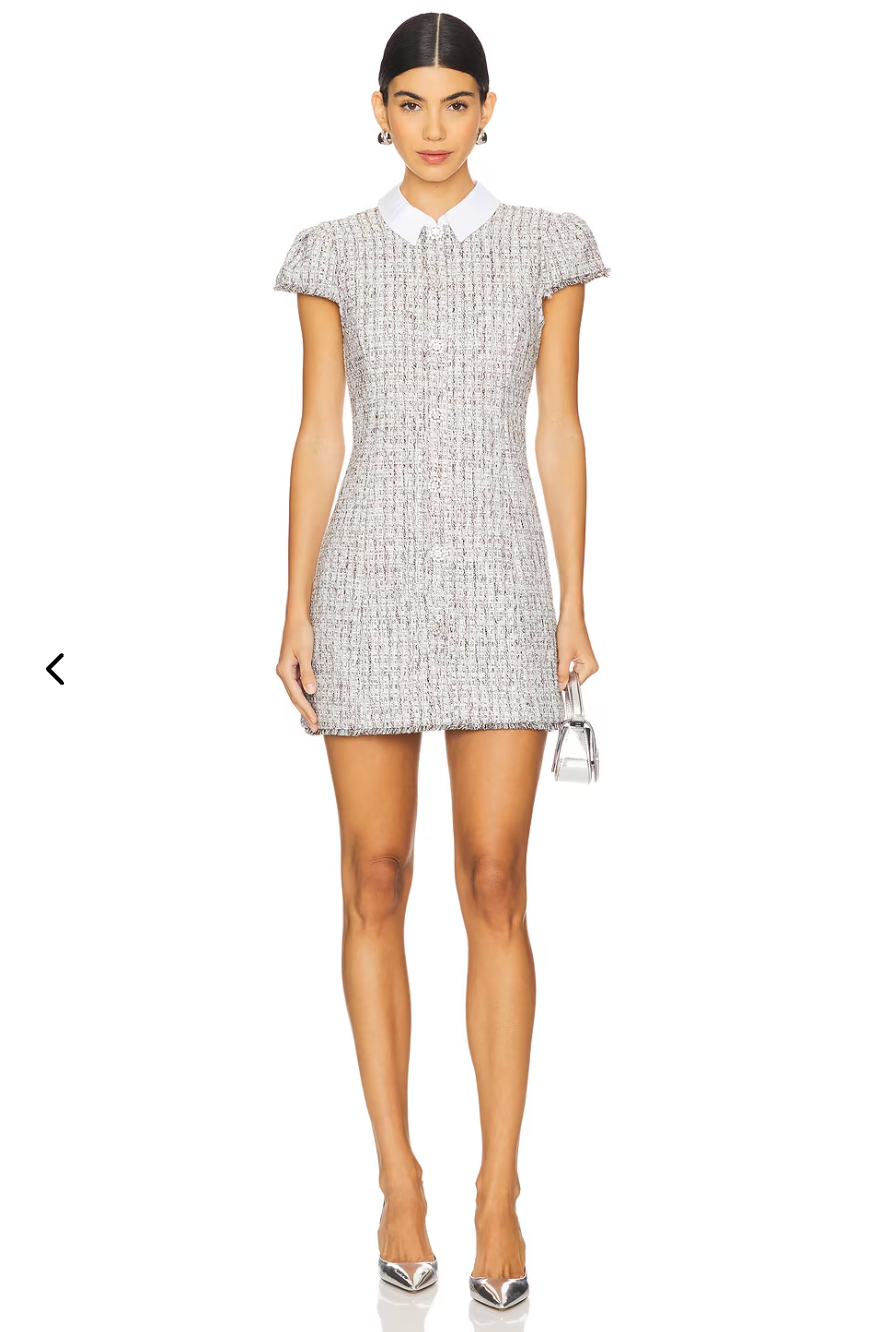 Likely Riello Tweed Mini Dress size 2