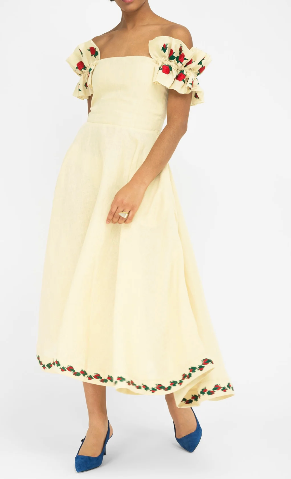 Fanm Mon Alanya Linen Dress size S