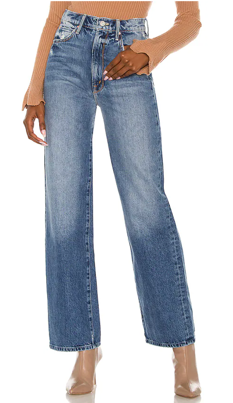 Mother High Waisted Tunnel Vision Sneak Take Me Higher Wash size 26