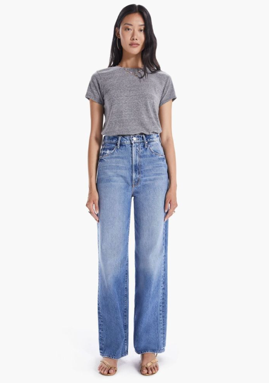 Mother High Waisted Tunnel Vision Sneak Take Me Higher Wash size 26