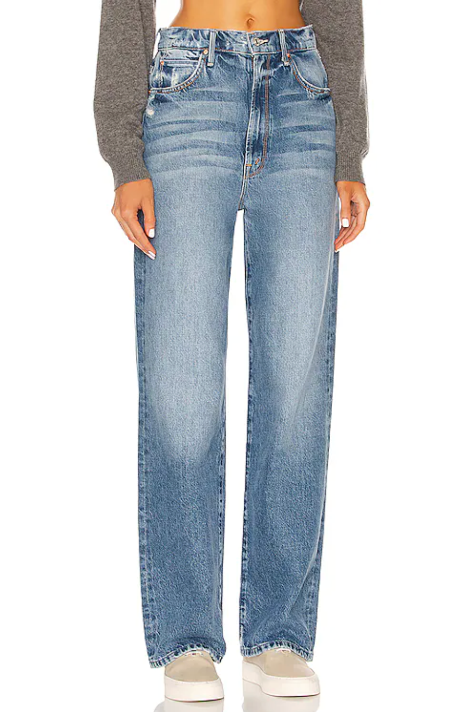 Mother High Waisted Tunnel Vision Sneak Take Me Higher Wash size 26