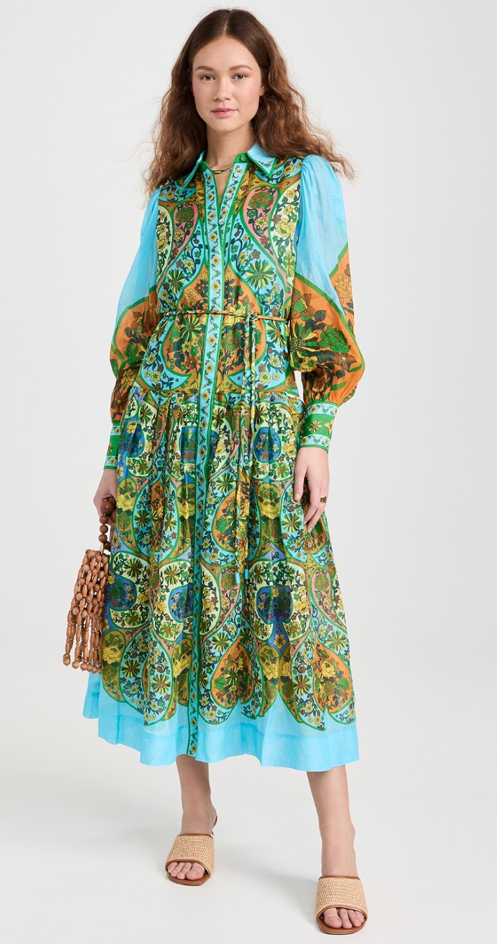 Alemais Sofie Shirtdress size 12 US 8