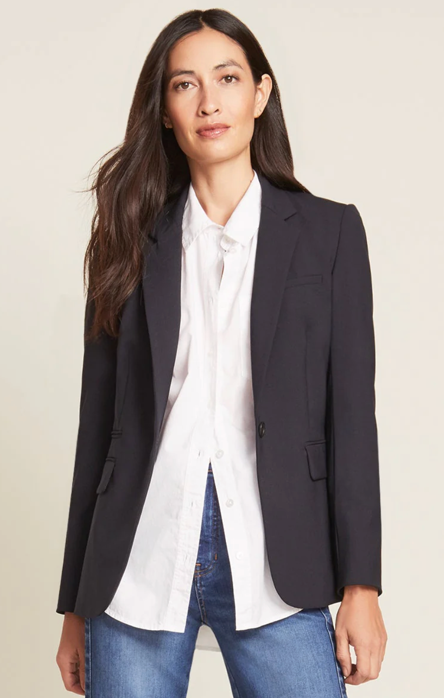 Veronica Beard Classic Dickey Jacket Navy size 16
