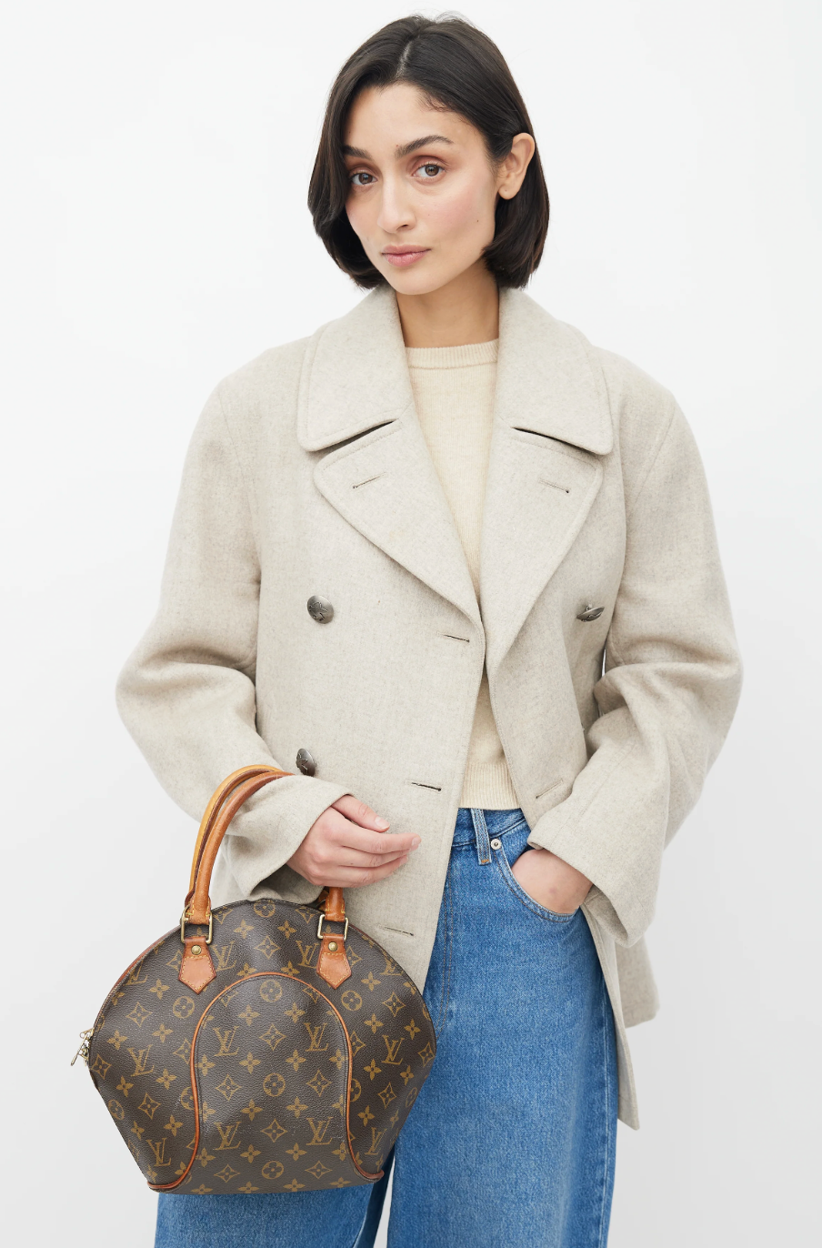 Louis Vuitton Momnogram Ellipse PM Bag Purse