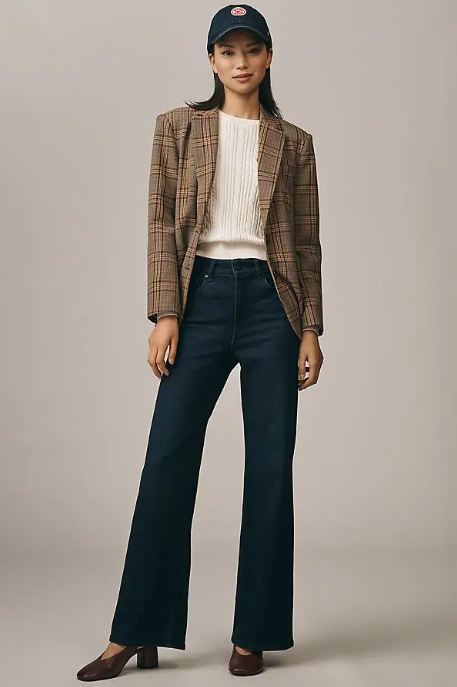 Paige Anessa High Rise Wide Leg 31 Jeans in Sussex size 25