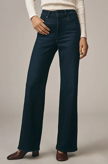 Paige Anessa High Rise Wide Leg 31 Jeans in Sussex size 25