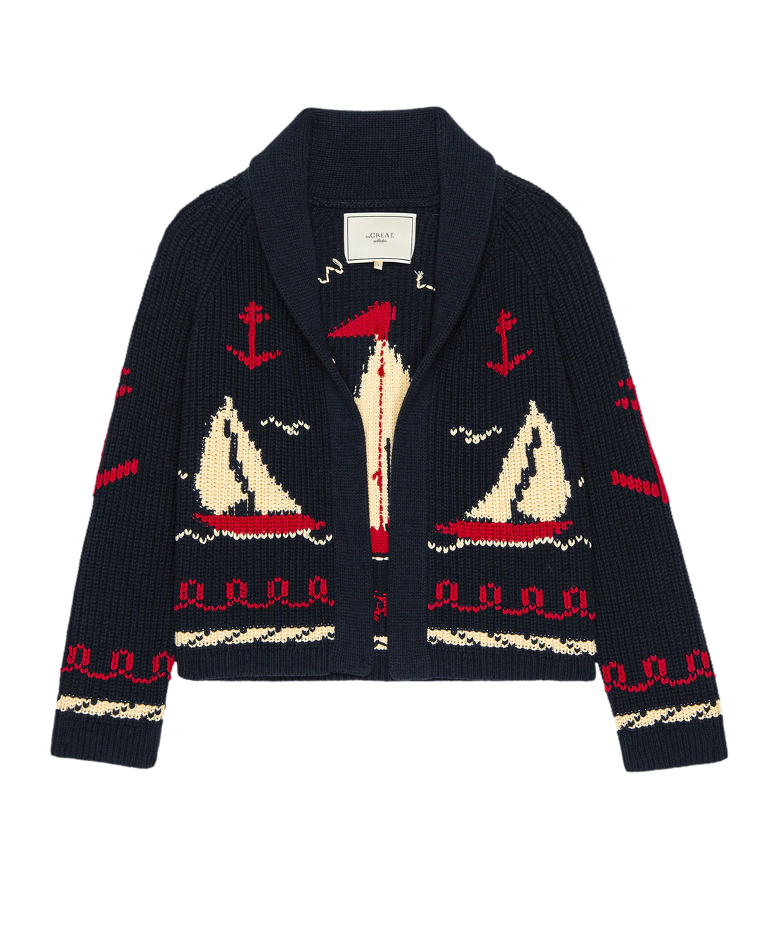 The Great The Sailboat Lodge Cardigan size 1 US S
