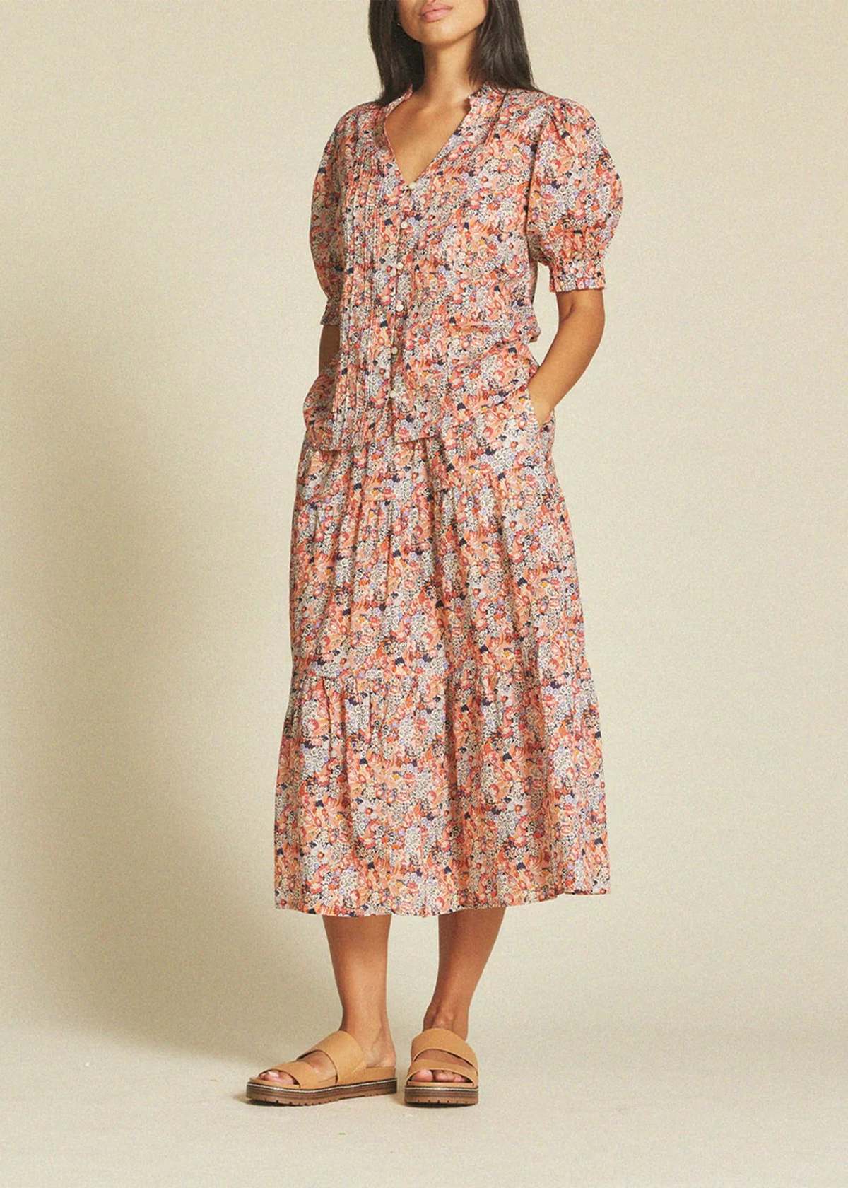 Trovata Makena Skirt in Daisies size M