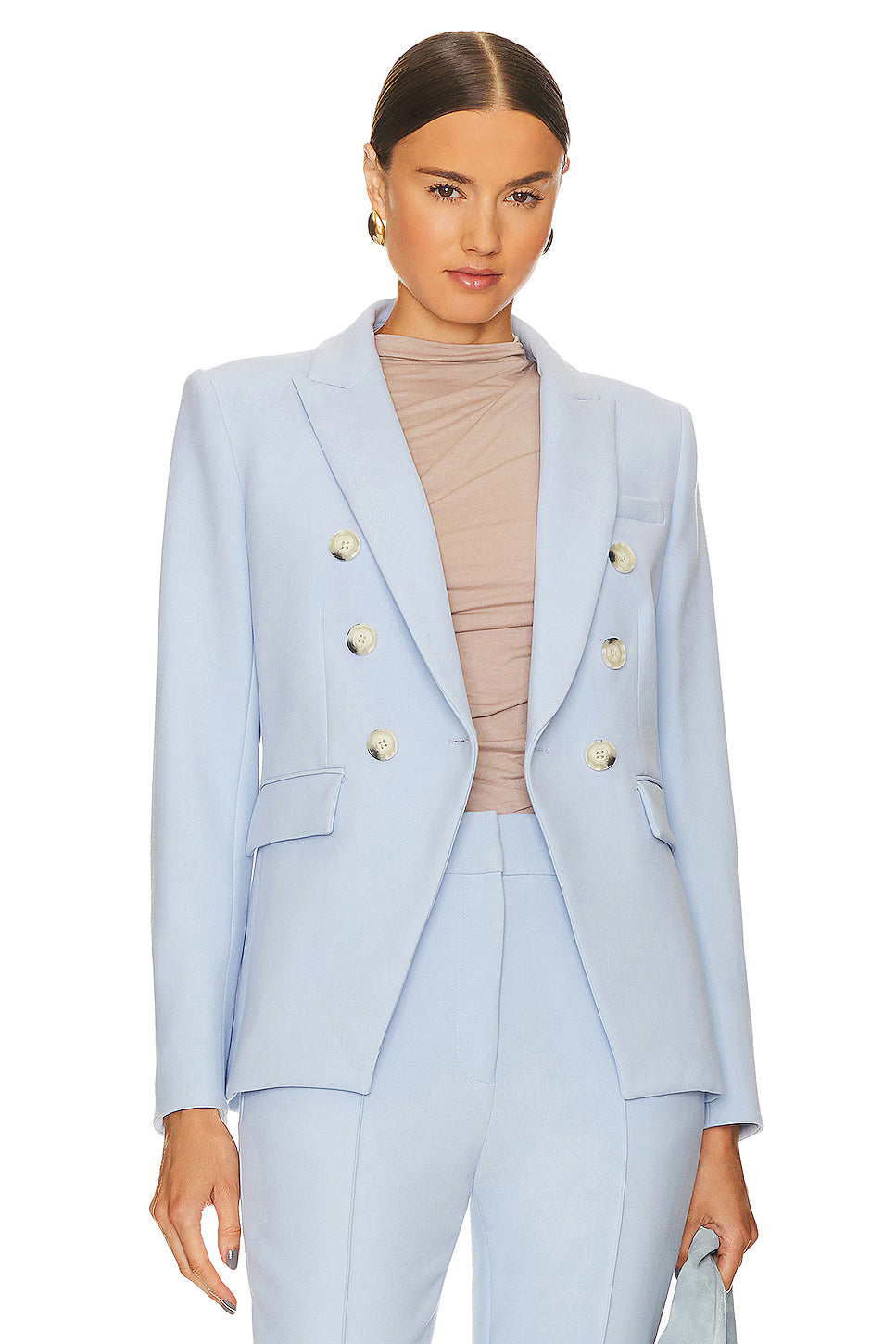 Veronica Beard Miller Dickey Jacket in Ice Blue size 2