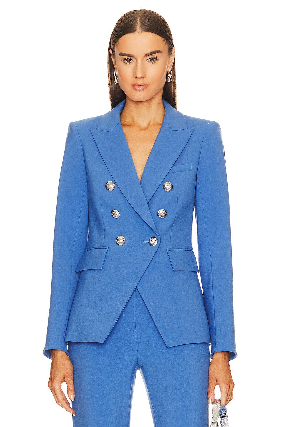 Veronica Beard Miller Dickey Jacket Blazer in Bluebell size 2