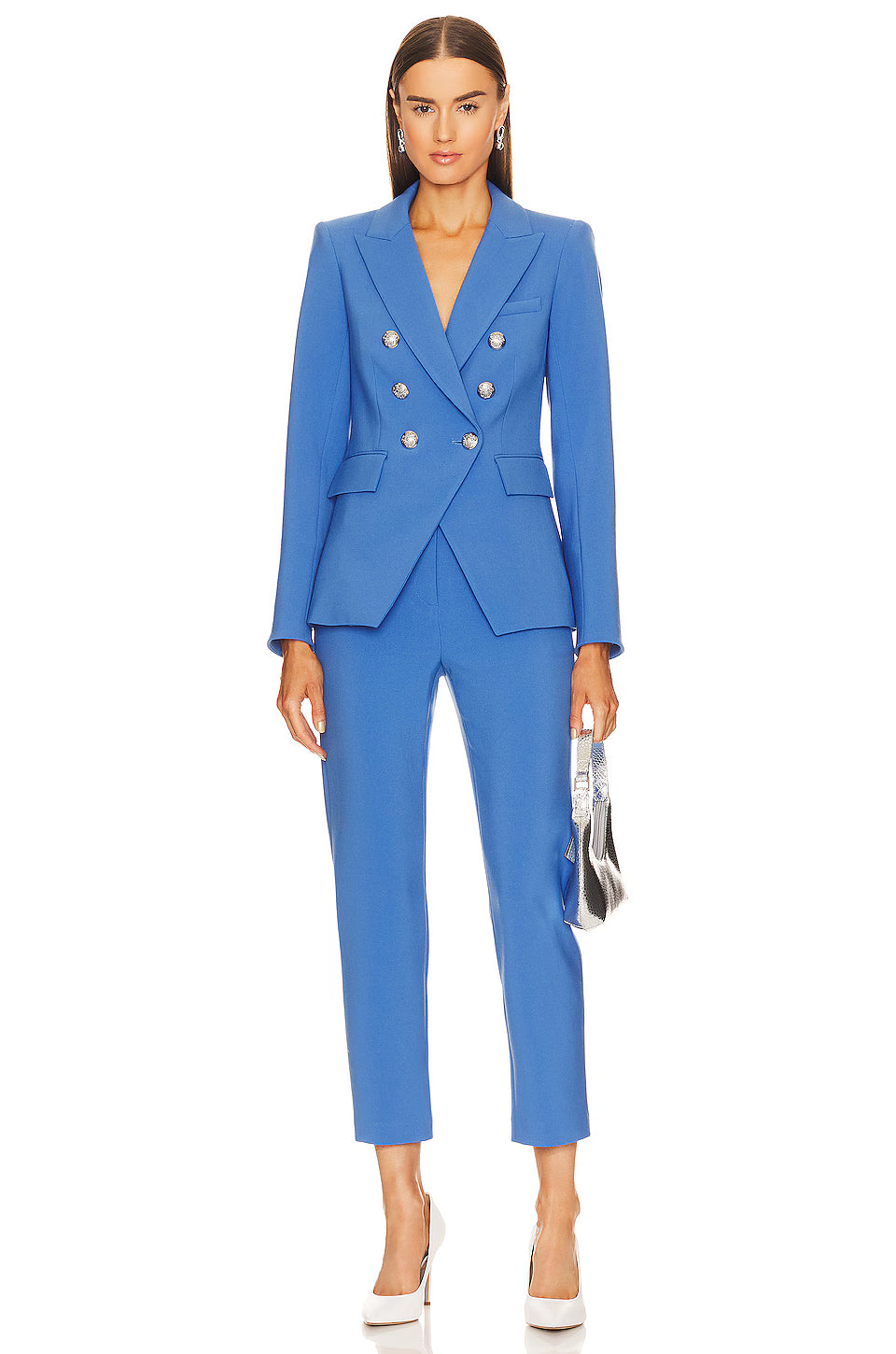 Veronica Beard Miller Dickey Jacket Blazer in Bluebell size 2