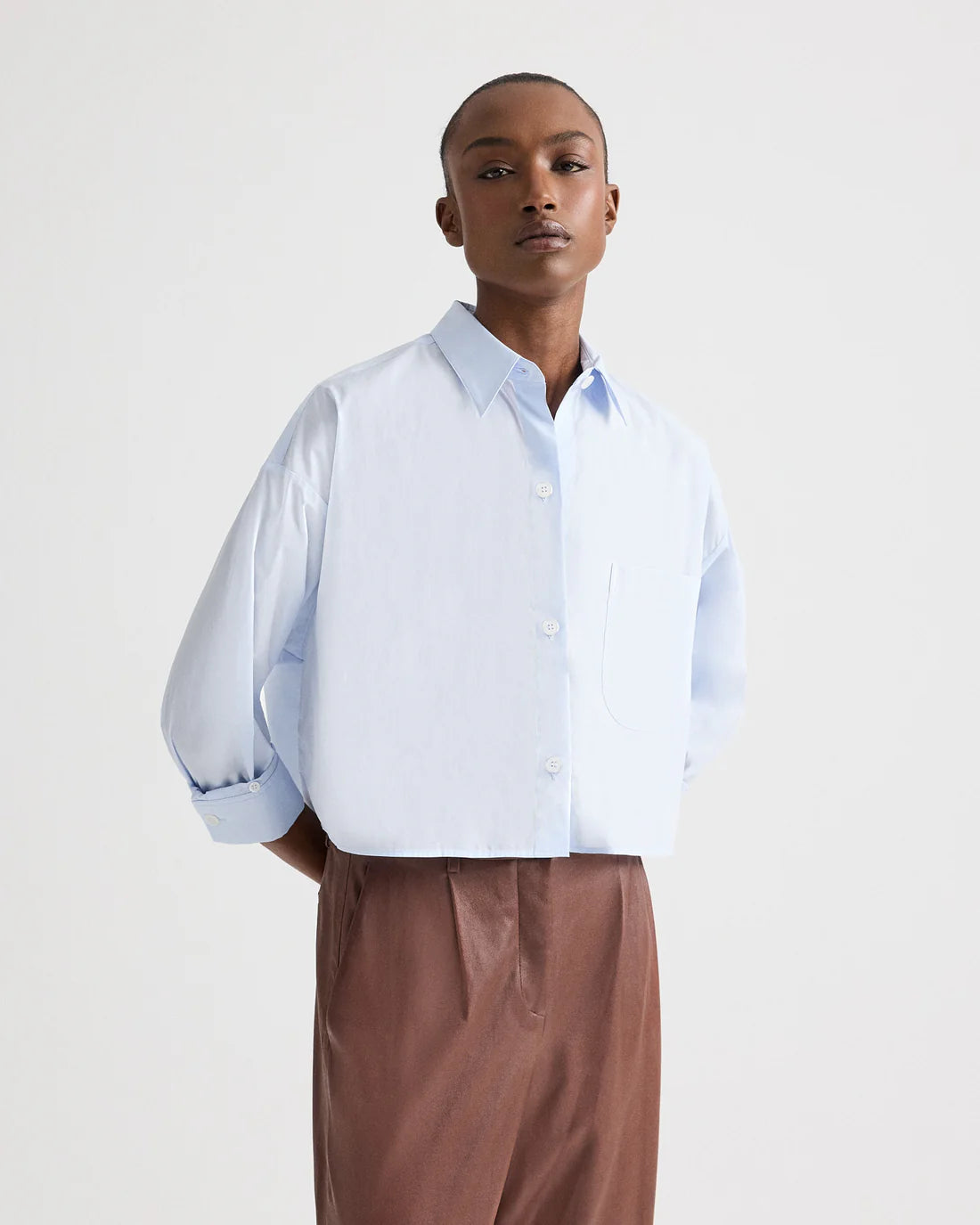 TWP Soon to Be Ex Shirt in Baby Blue size M/L