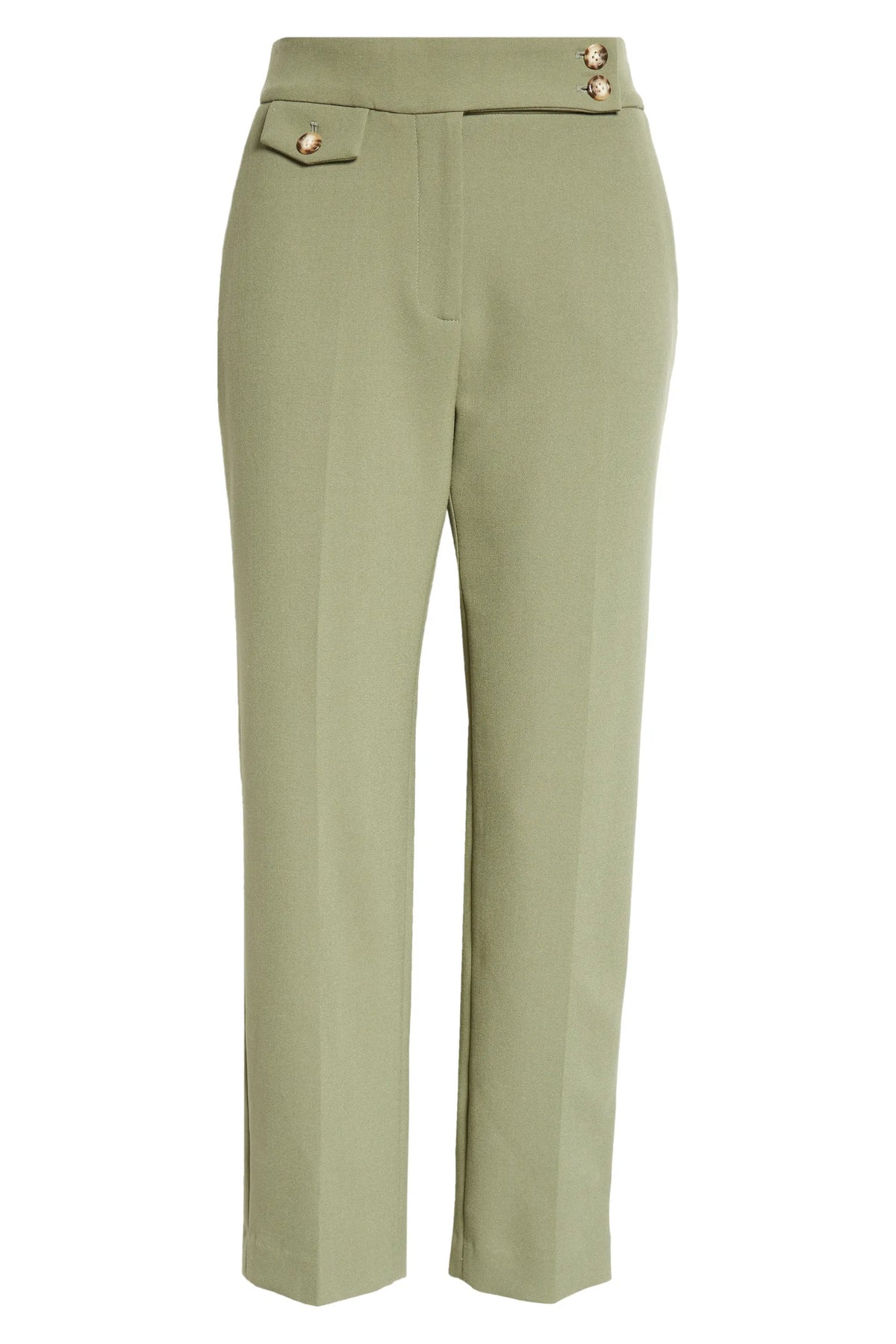 Veronica Beard Renzo Pants in Stone Army Green size 2