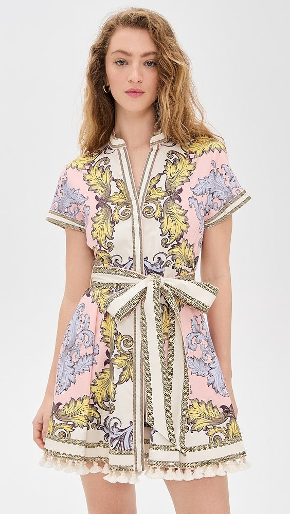 Alice + Olivia Lucy Mini Shirt Dress size 8