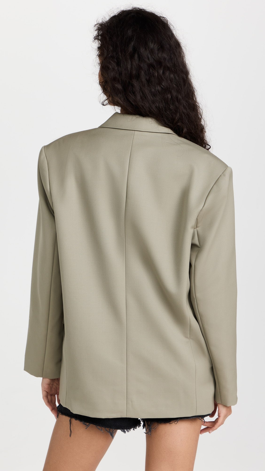 Anine Bing Quinn Blazer Jackey in Green size L NWT