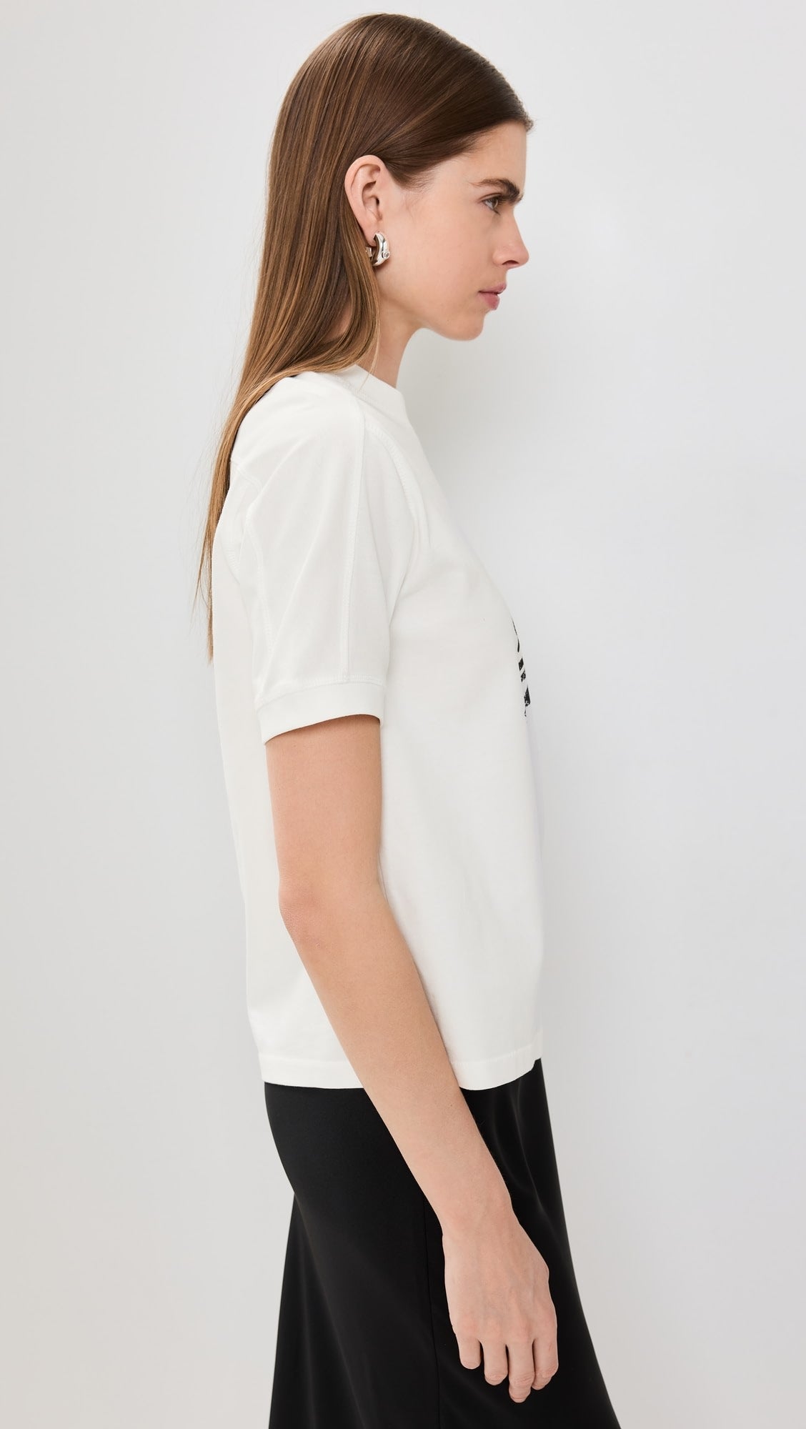 Anine Bing Jaylin Signature Tee size S