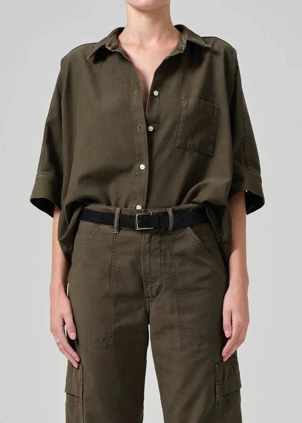 Citizens of Humanity Claire Origami Shirt in Costes size XS