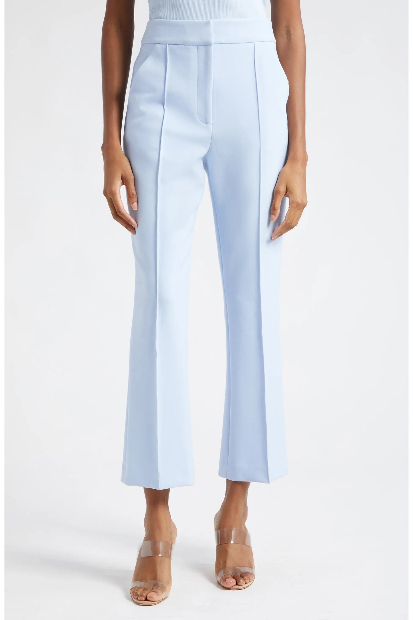 Veronica Beard Tani Ankle Flare Pleat Pants size 0