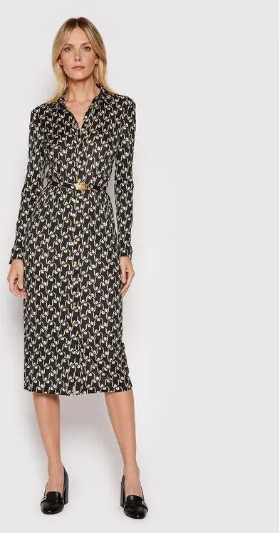 Tory Burch Printed Polo Silk Midi Dress size S