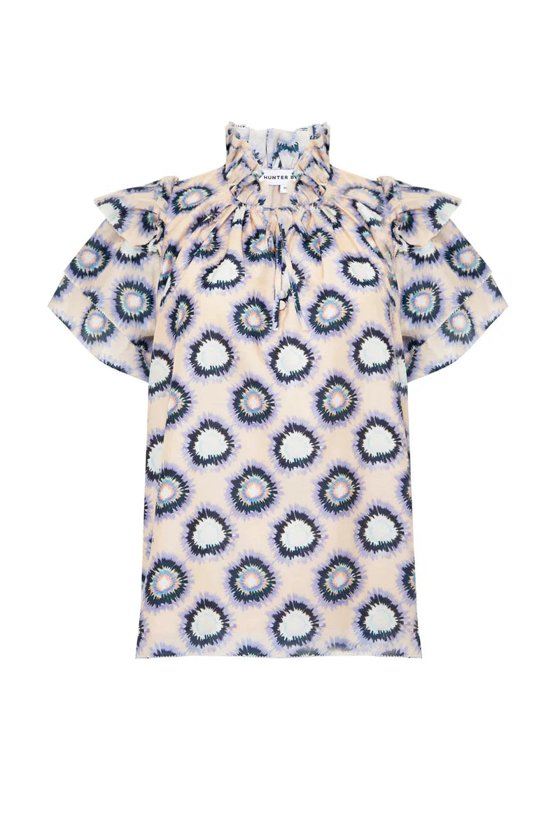 Hunter Bell Millie Top Tye Dye Lavender size XS