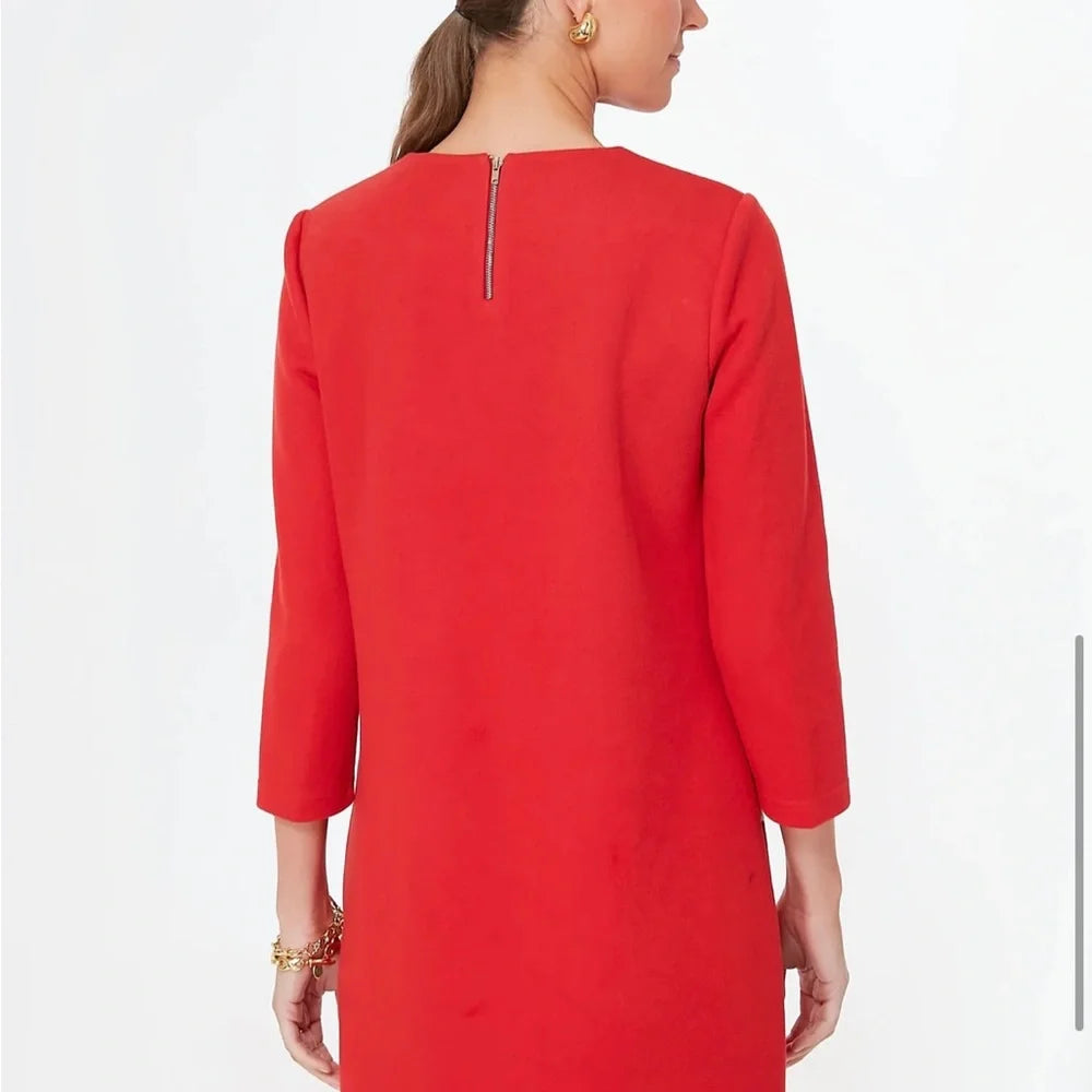 Tuckernuck Francoise Mod Mini Red Dress Size S