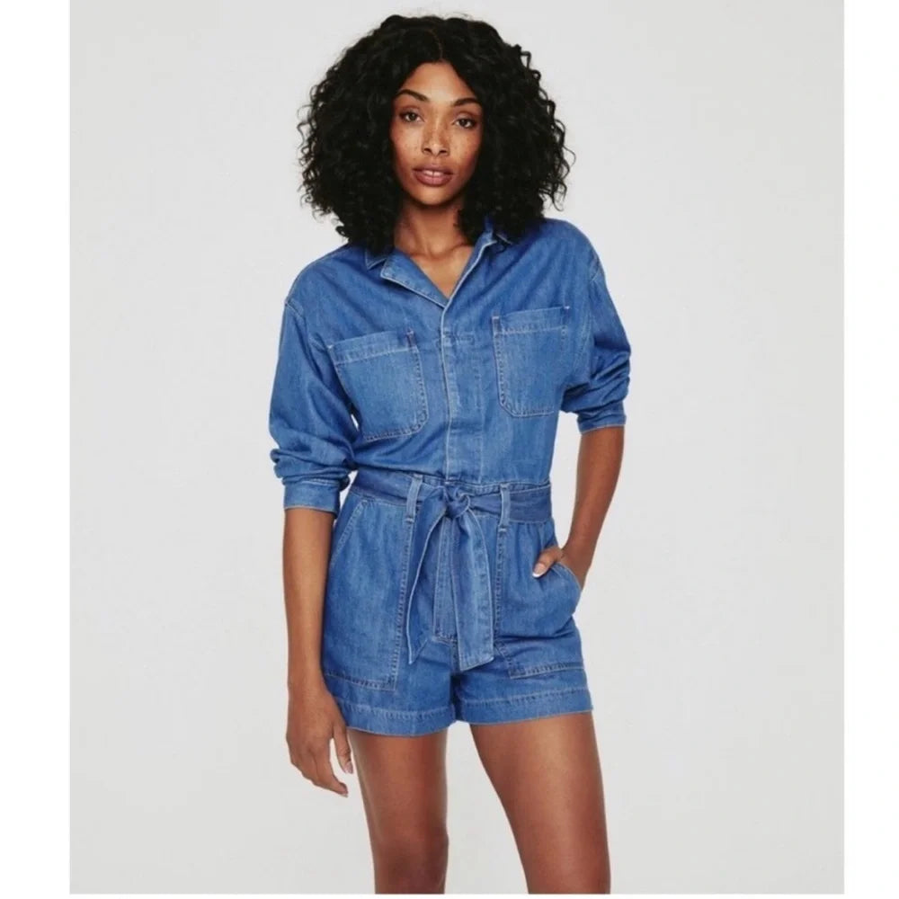 AG The Rhoda Denim Romper size M