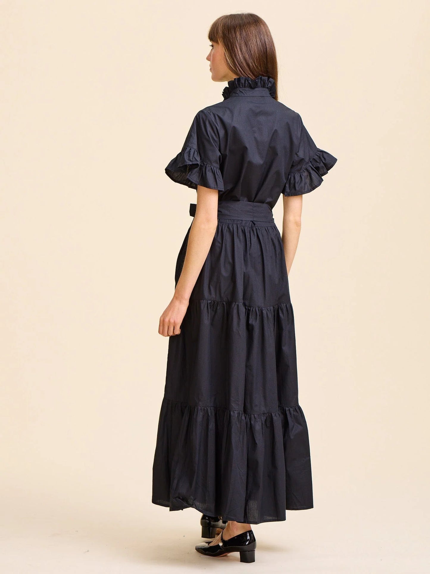 Mille Victoria Maxi Dress in Black size XS