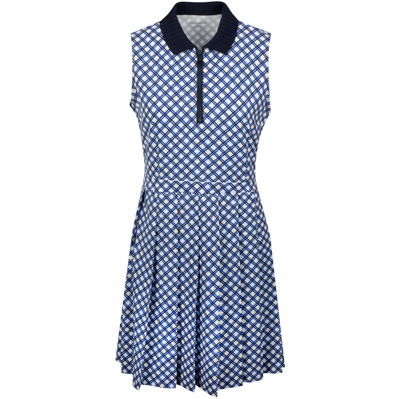 Tory Sport Pleated Plaid Golf Dress size M