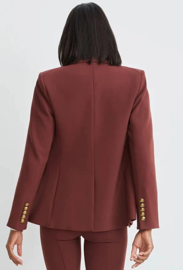 Veronica Beard Miller Dickey Jacket in Burnt Sienna size 10