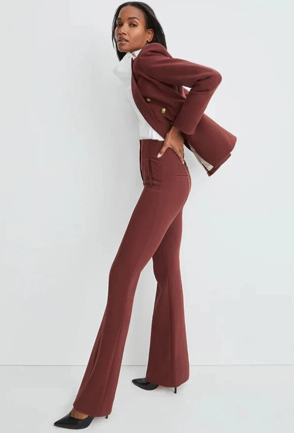 Veronica Beard Miller Dickey Jacket in Burnt Sienna size 10
