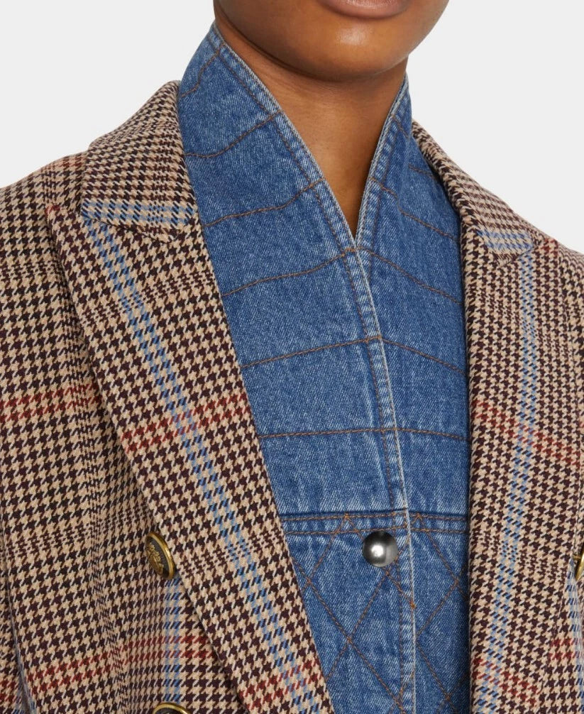 Veronica Beard Donahue Blue Denim Jean Dickey sieze 00-14