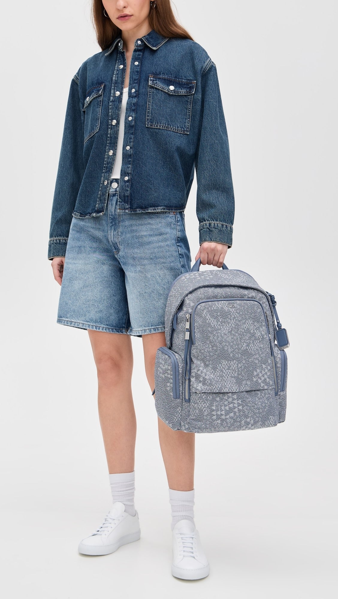 Tumi Celina Backpack in Denim Blue