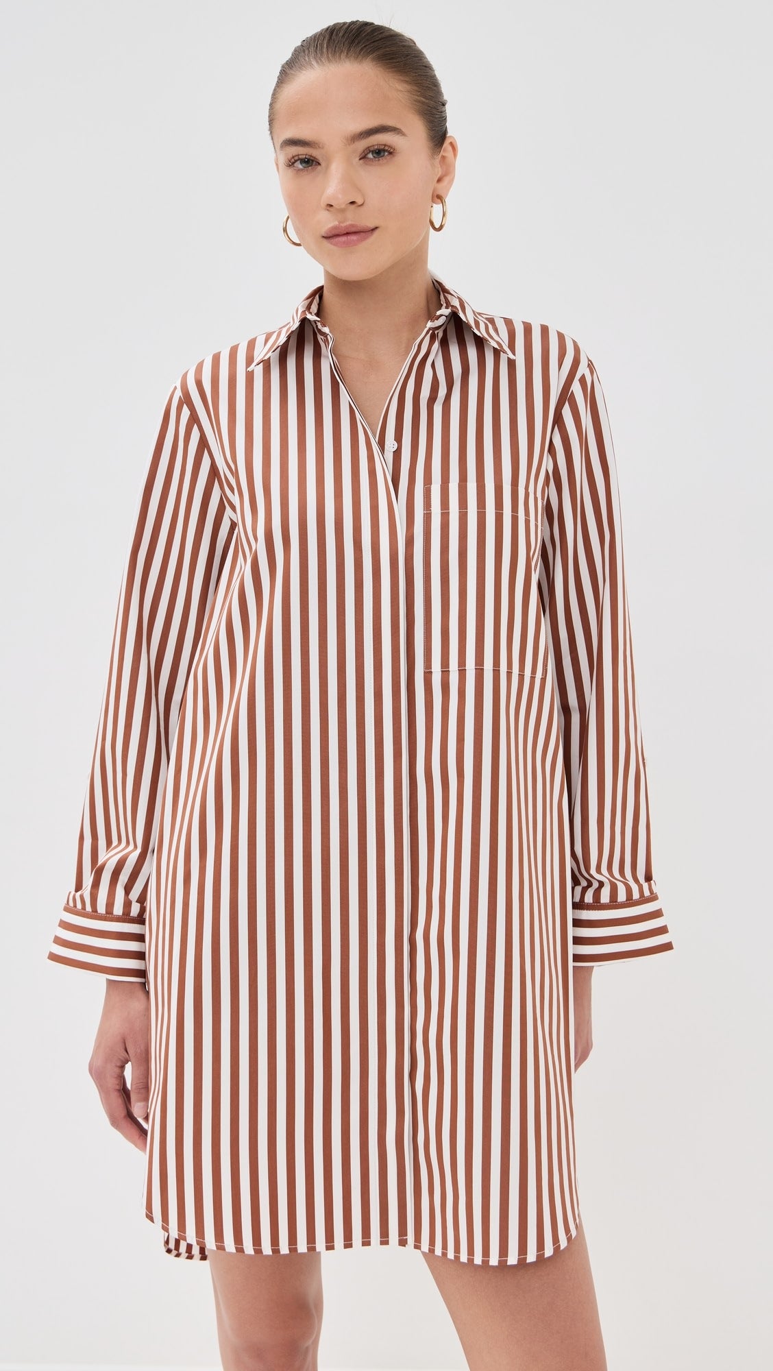 TWP Morning After Mini Dress in Ivory/Cognac size M