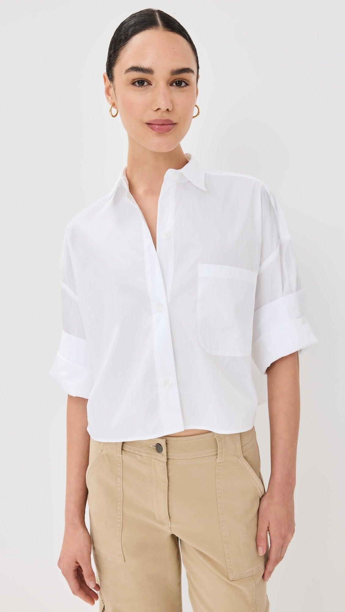 TWP Next Ex Shirt in White size XS/S