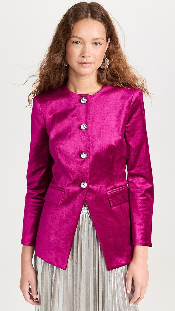 Veronica Beard Cencia Velvet Jacket size 6