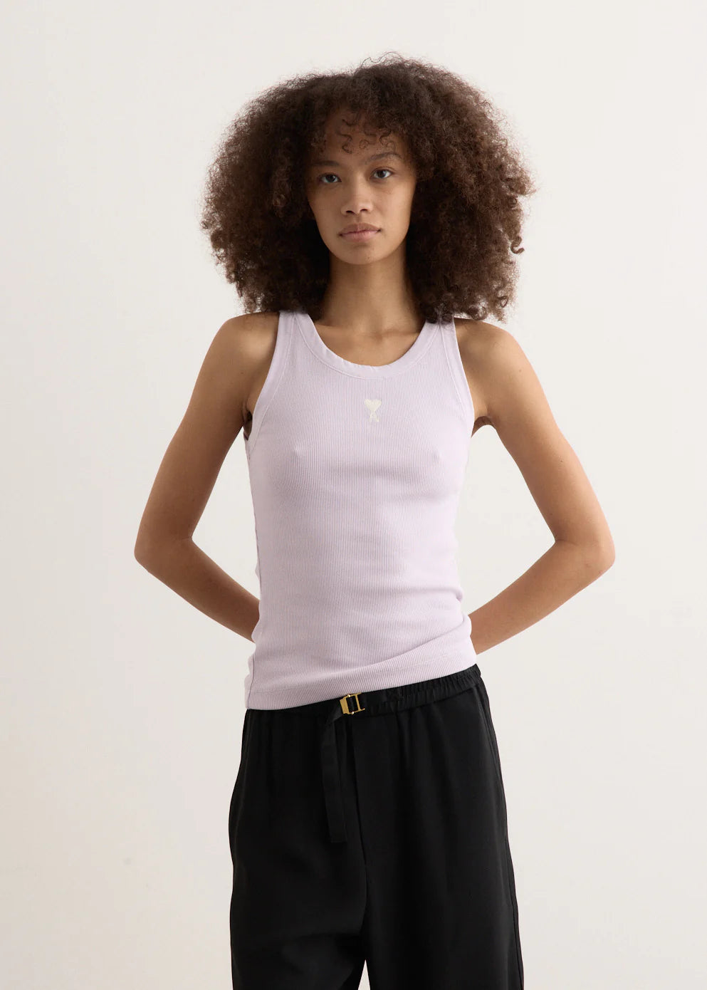 Ami ADC Tank Top in Lilac size M