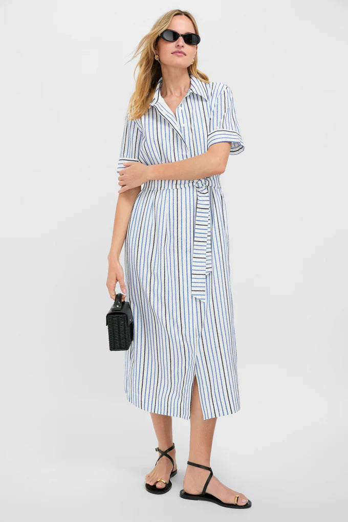 Tuckernuck High Tide Jacquard Stripe Arie Dress size XXXL